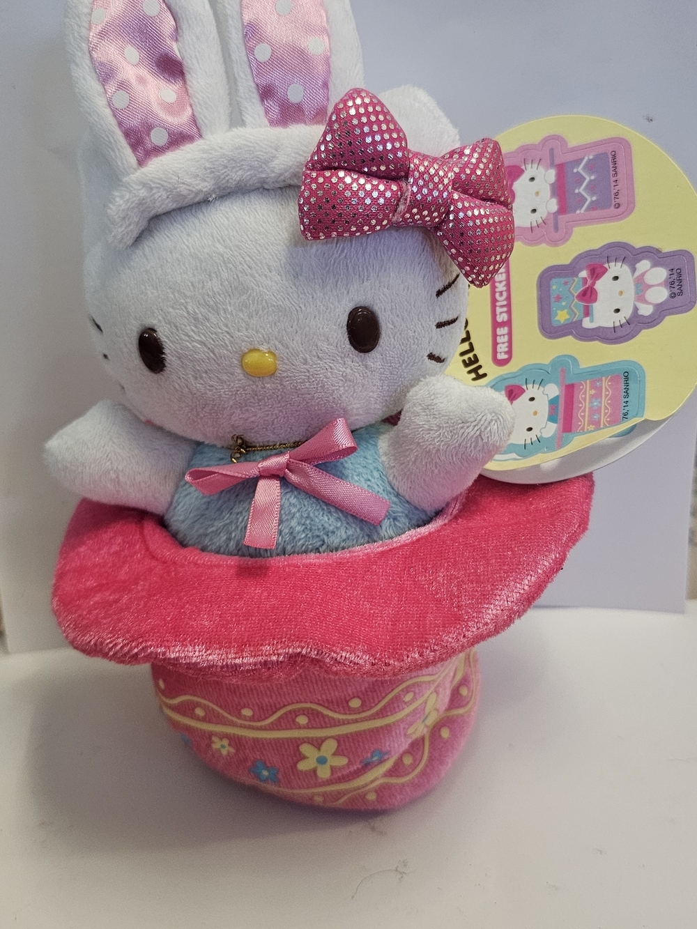 SANRIO Plush Hello Kitty Bunny In Hat
